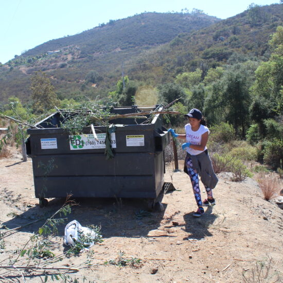 The Conservancy is partnering with I Love a Clean San Diego for a June 4 clean-up near Keithley Preserve in Harmony Grove.